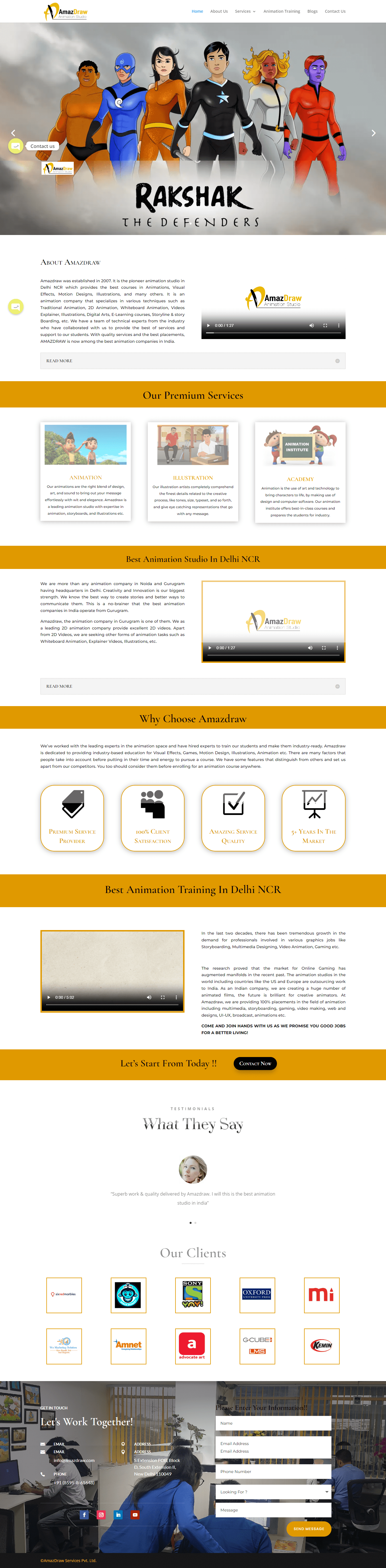 Amazdraw website |We Marketing Solution